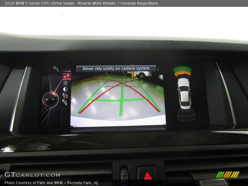 Mineral White Metallic / Venetian Beige/Black 2016 BMW 5 Series 535i xDrive Sedan