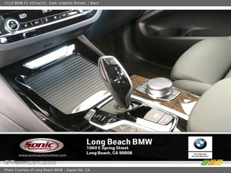 Dark Graphite Metallic / Black 2019 BMW X3 xDrive30i