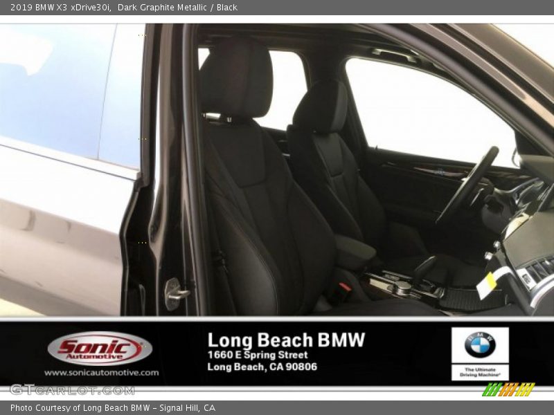 Dark Graphite Metallic / Black 2019 BMW X3 xDrive30i
