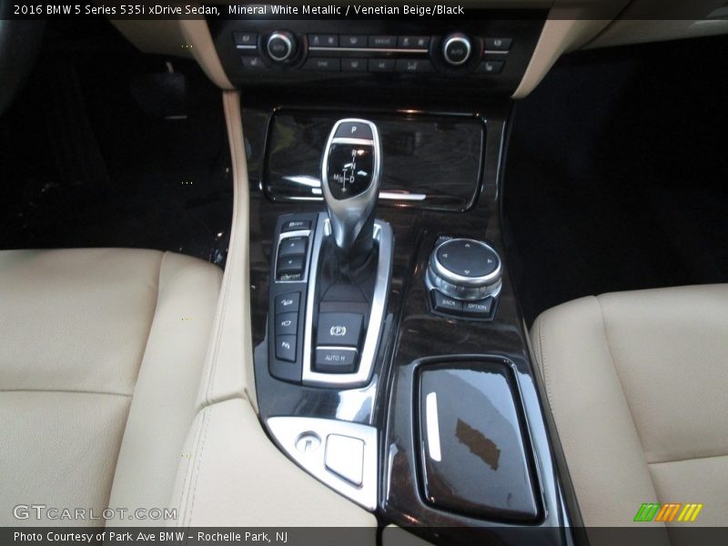 Mineral White Metallic / Venetian Beige/Black 2016 BMW 5 Series 535i xDrive Sedan