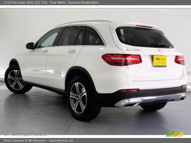 Polar White / Espresso Brown/Black 2019 Mercedes-Benz GLC 300