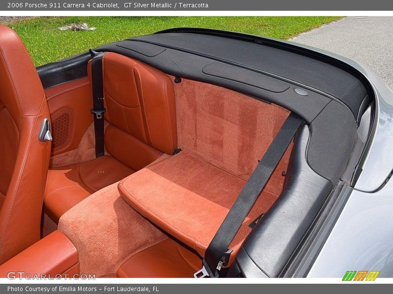 Rear Seat of 2006 911 Carrera 4 Cabriolet