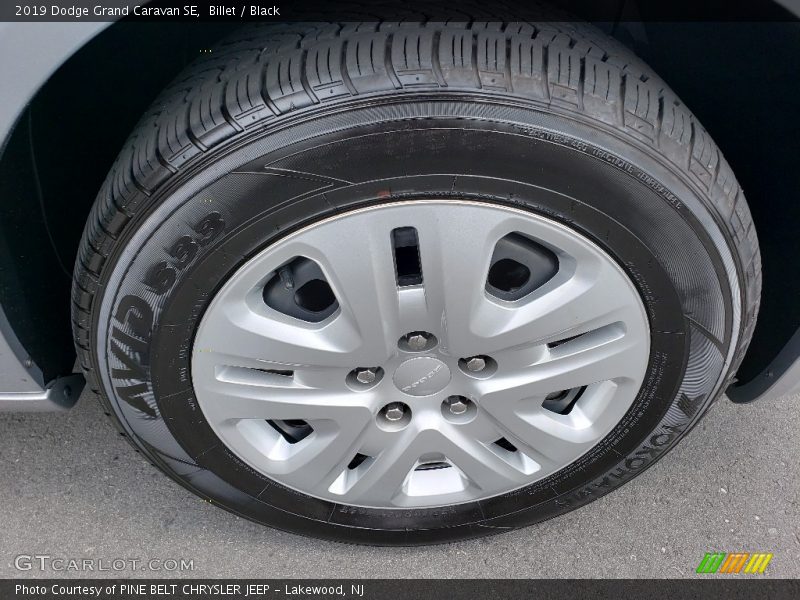 Billet / Black 2019 Dodge Grand Caravan SE