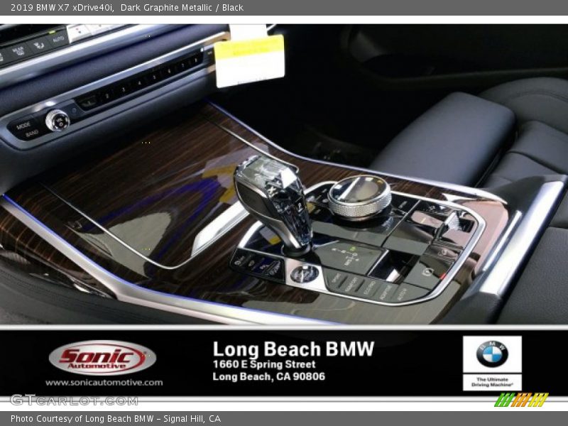 Dark Graphite Metallic / Black 2019 BMW X7 xDrive40i