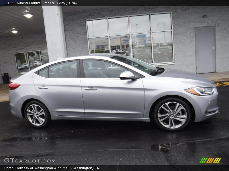 Gray / Gray 2017 Hyundai Elantra Limited