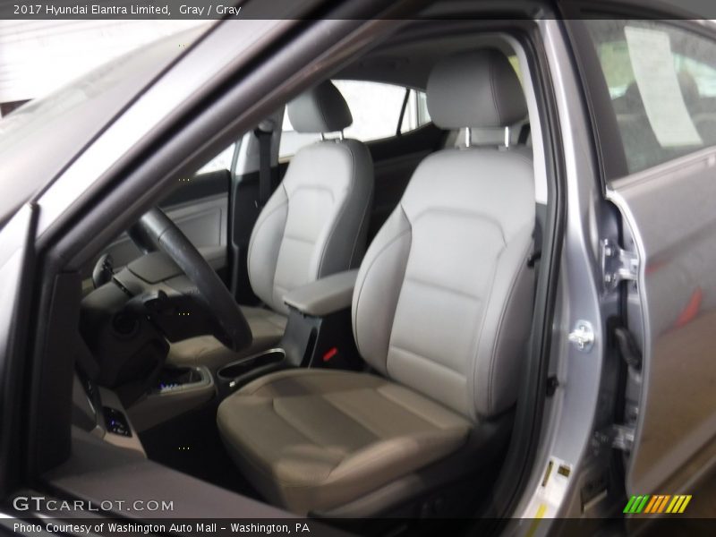 Gray / Gray 2017 Hyundai Elantra Limited