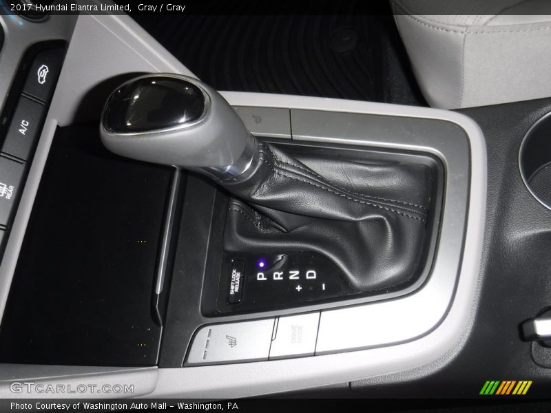 Gray / Gray 2017 Hyundai Elantra Limited