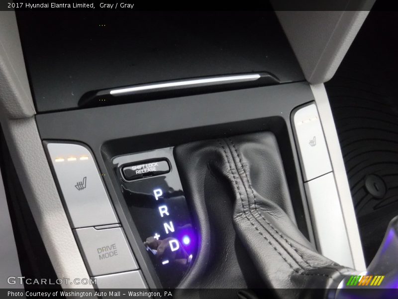 Gray / Gray 2017 Hyundai Elantra Limited