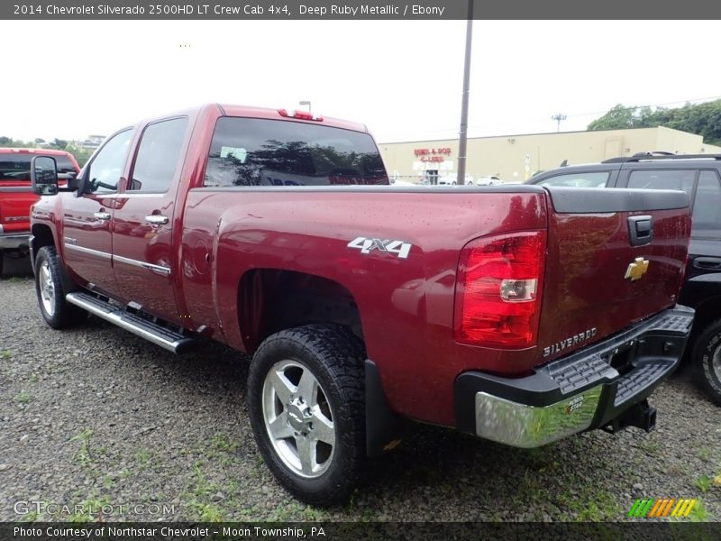 Deep Ruby Metallic / Ebony 2014 Chevrolet Silverado 2500HD LT Crew Cab 4x4