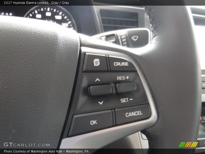 Gray / Gray 2017 Hyundai Elantra Limited