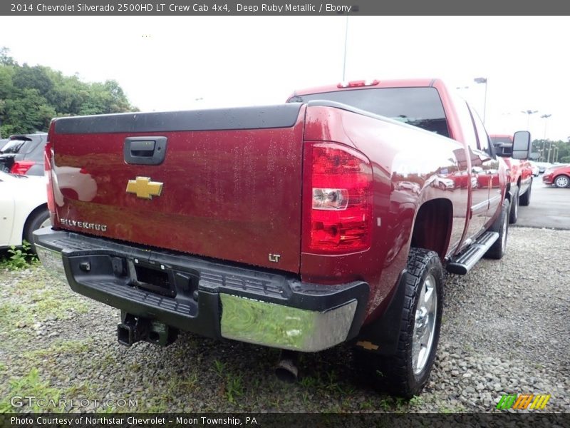 Deep Ruby Metallic / Ebony 2014 Chevrolet Silverado 2500HD LT Crew Cab 4x4