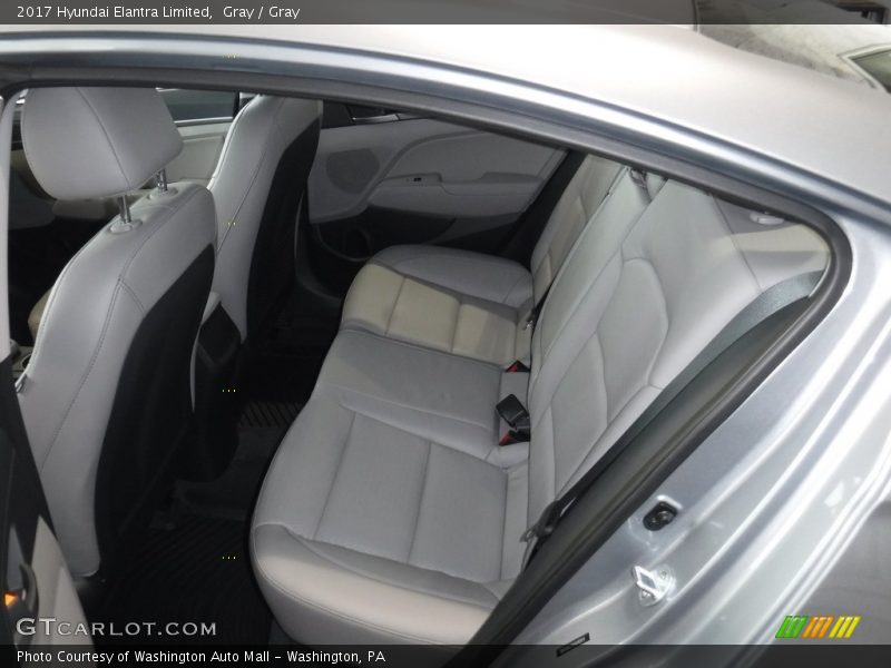 Gray / Gray 2017 Hyundai Elantra Limited