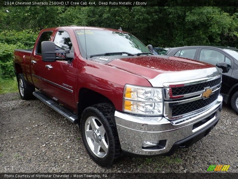 Deep Ruby Metallic / Ebony 2014 Chevrolet Silverado 2500HD LT Crew Cab 4x4