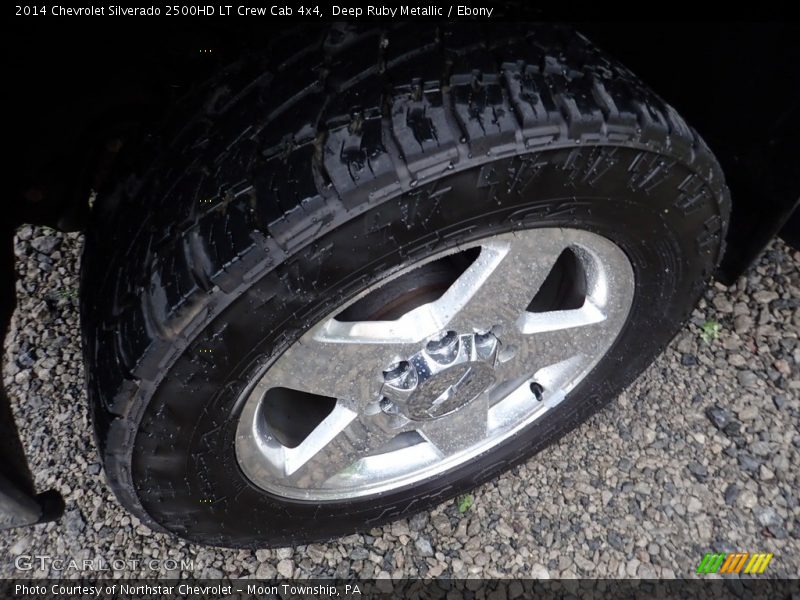 Deep Ruby Metallic / Ebony 2014 Chevrolet Silverado 2500HD LT Crew Cab 4x4