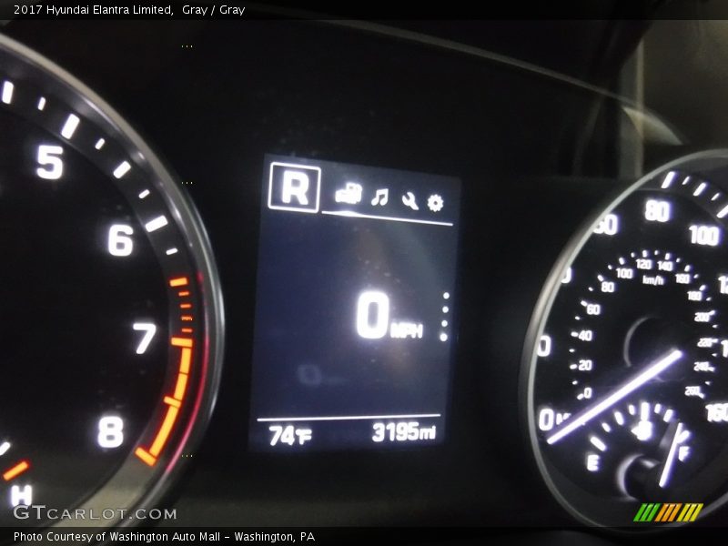 Gray / Gray 2017 Hyundai Elantra Limited