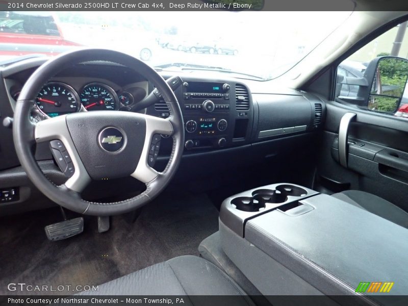 Deep Ruby Metallic / Ebony 2014 Chevrolet Silverado 2500HD LT Crew Cab 4x4