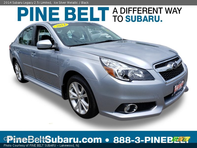 Ice Silver Metallic / Black 2014 Subaru Legacy 2.5i Limited