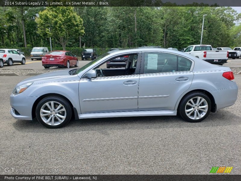 Ice Silver Metallic / Black 2014 Subaru Legacy 2.5i Limited