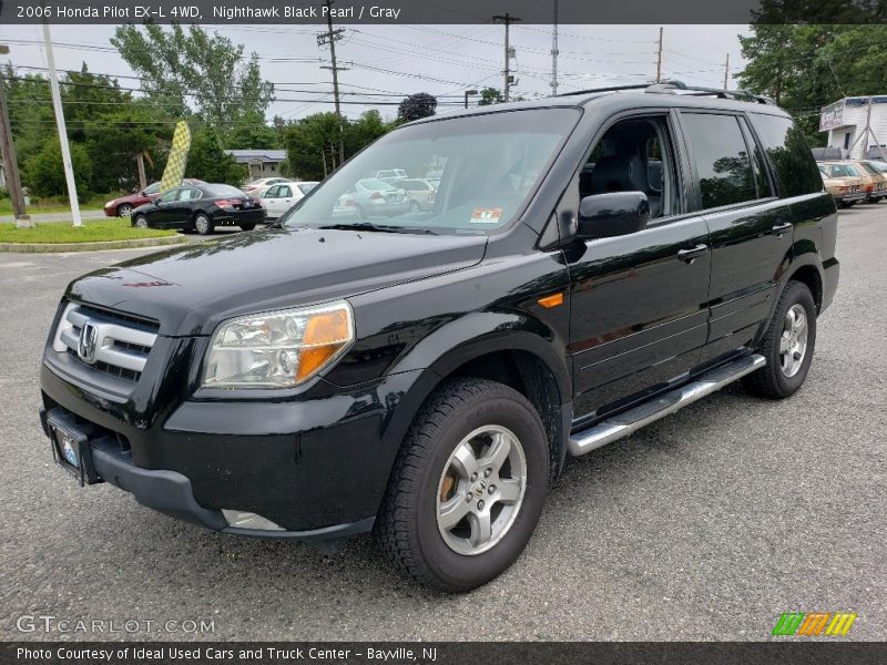 Nighthawk Black Pearl / Gray 2006 Honda Pilot EX-L 4WD