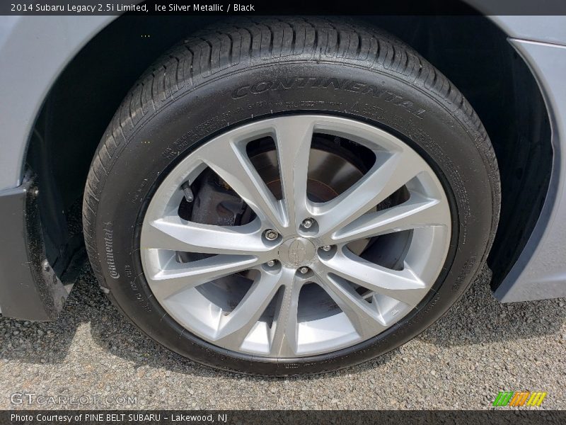 Ice Silver Metallic / Black 2014 Subaru Legacy 2.5i Limited