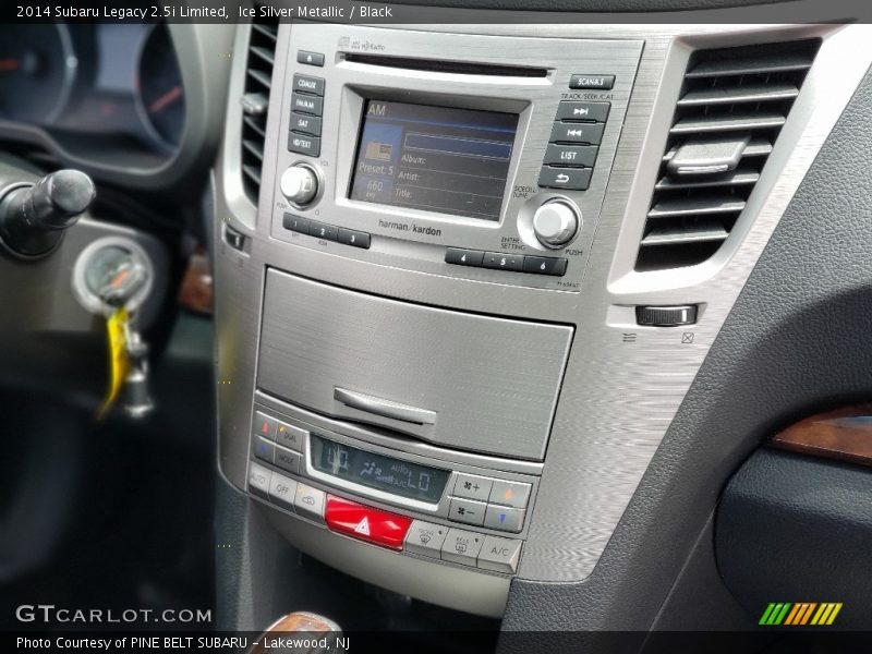 Ice Silver Metallic / Black 2014 Subaru Legacy 2.5i Limited