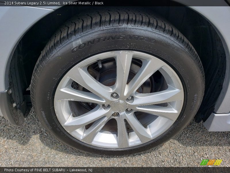 Ice Silver Metallic / Black 2014 Subaru Legacy 2.5i Limited