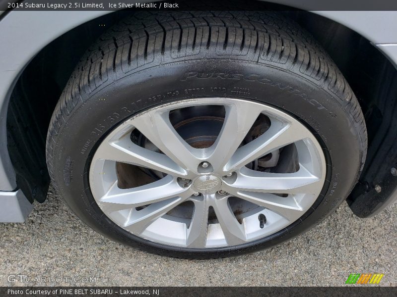 Ice Silver Metallic / Black 2014 Subaru Legacy 2.5i Limited