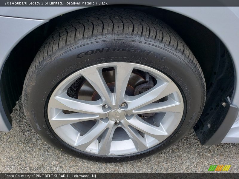 Ice Silver Metallic / Black 2014 Subaru Legacy 2.5i Limited