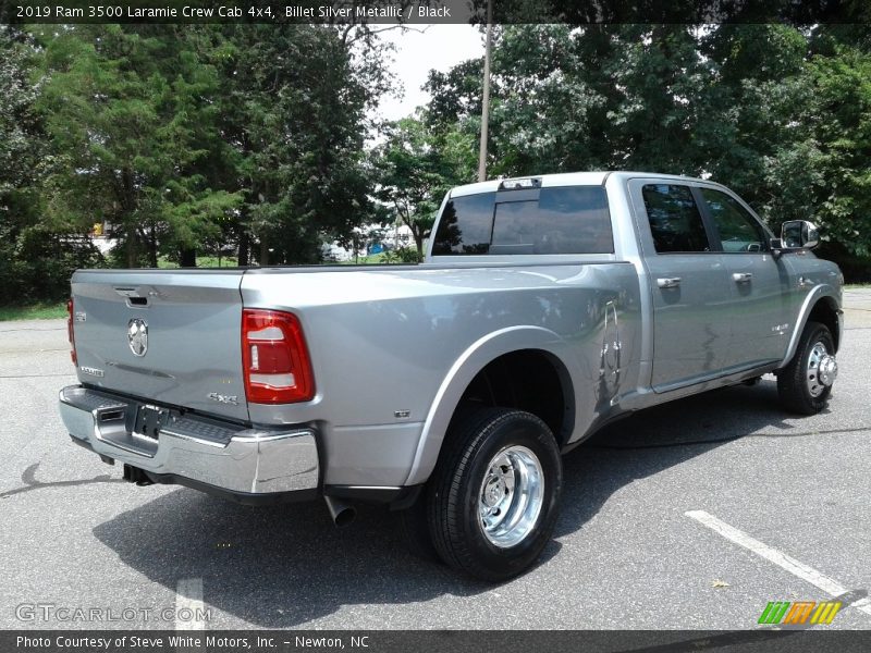 Billet Silver Metallic / Black 2019 Ram 3500 Laramie Crew Cab 4x4