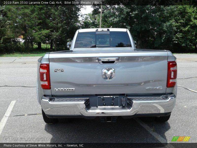 Billet Silver Metallic / Black 2019 Ram 3500 Laramie Crew Cab 4x4