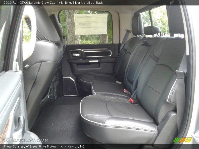 Rear Seat of 2019 3500 Laramie Crew Cab 4x4