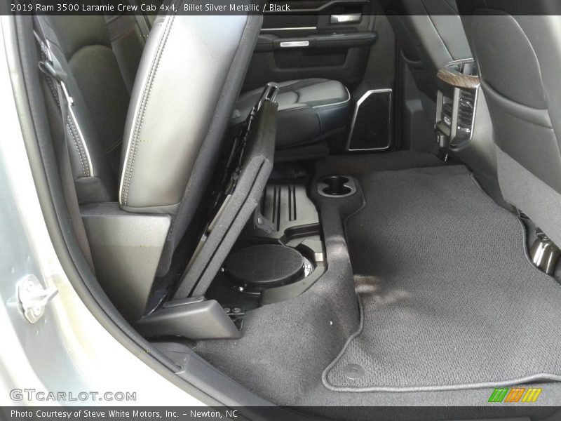 Rear Seat of 2019 3500 Laramie Crew Cab 4x4