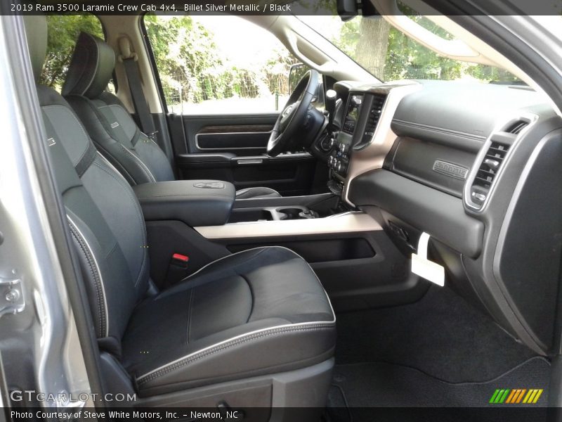 Billet Silver Metallic / Black 2019 Ram 3500 Laramie Crew Cab 4x4