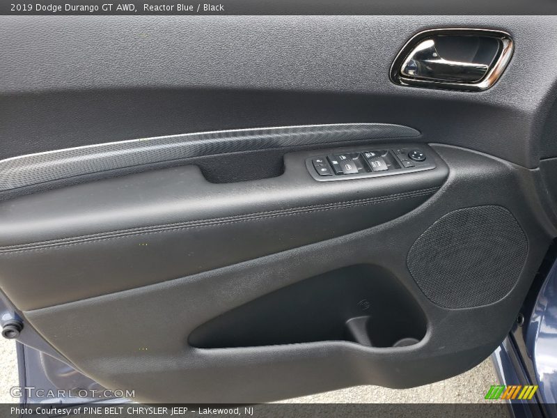 Reactor Blue / Black 2019 Dodge Durango GT AWD