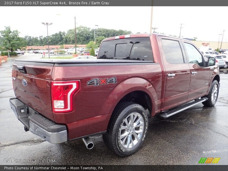 Bronze Fire / Earth Gray 2017 Ford F150 XLT SuperCrew 4x4