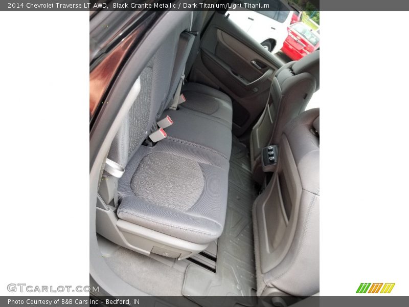 Black Granite Metallic / Dark Titanium/Light Titanium 2014 Chevrolet Traverse LT AWD