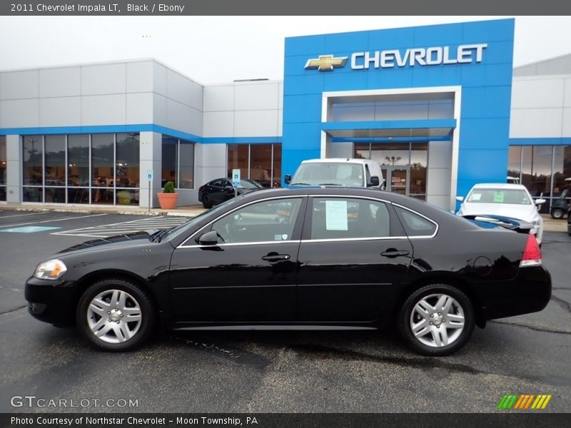 Black / Ebony 2011 Chevrolet Impala LT