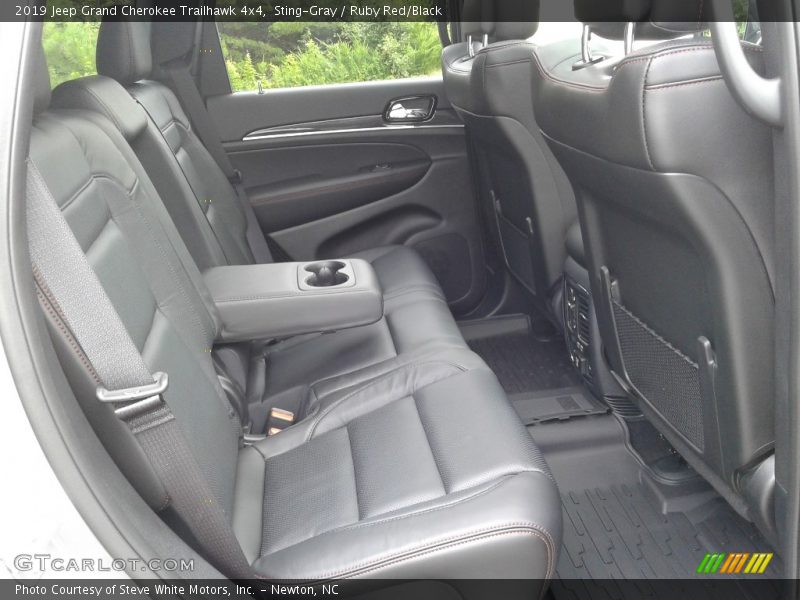 Rear Seat of 2019 Grand Cherokee Trailhawk 4x4