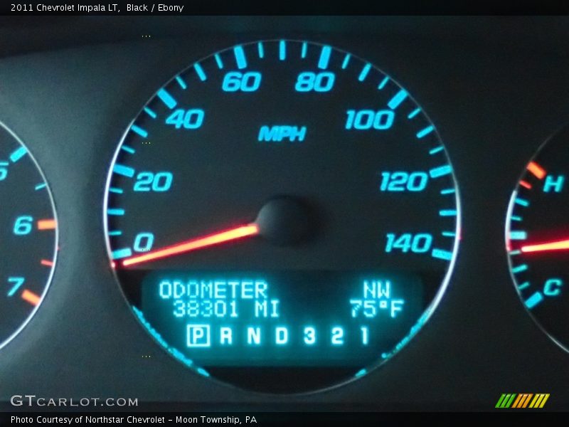 Black / Ebony 2011 Chevrolet Impala LT