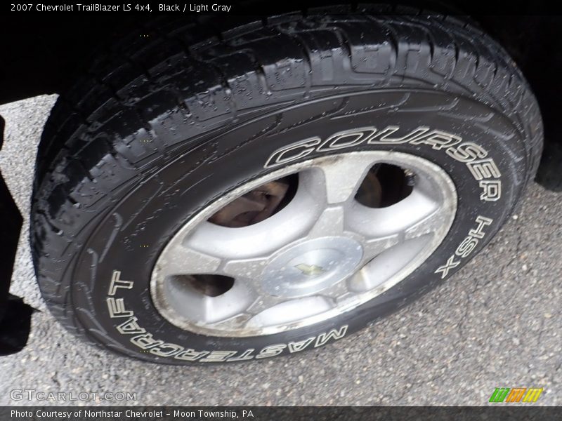 Black / Light Gray 2007 Chevrolet TrailBlazer LS 4x4