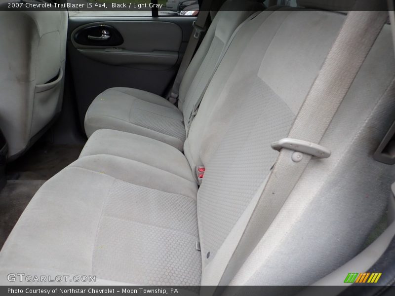 Black / Light Gray 2007 Chevrolet TrailBlazer LS 4x4