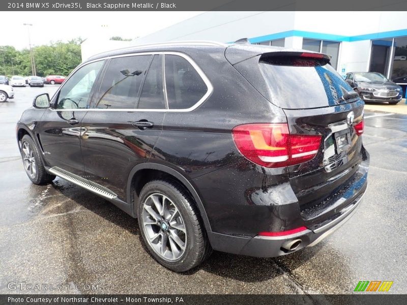 Black Sapphire Metallic / Black 2014 BMW X5 xDrive35i