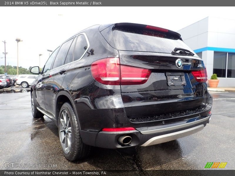 Black Sapphire Metallic / Black 2014 BMW X5 xDrive35i