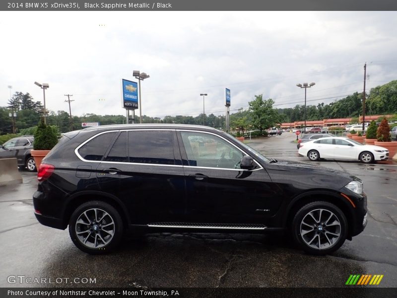 Black Sapphire Metallic / Black 2014 BMW X5 xDrive35i