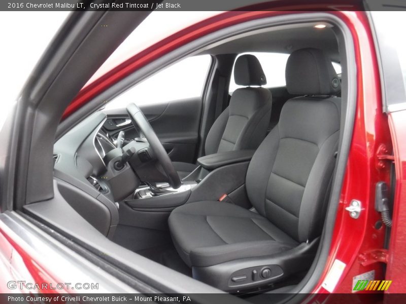 Crystal Red Tintcoat / Jet Black 2016 Chevrolet Malibu LT