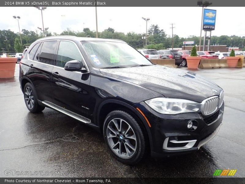 Black Sapphire Metallic / Black 2014 BMW X5 xDrive35i