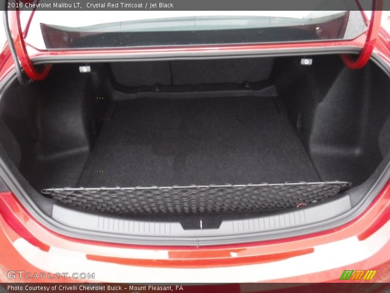 Crystal Red Tintcoat / Jet Black 2016 Chevrolet Malibu LT