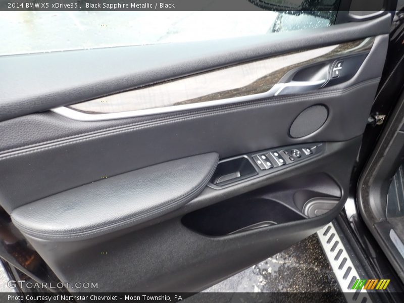 Black Sapphire Metallic / Black 2014 BMW X5 xDrive35i