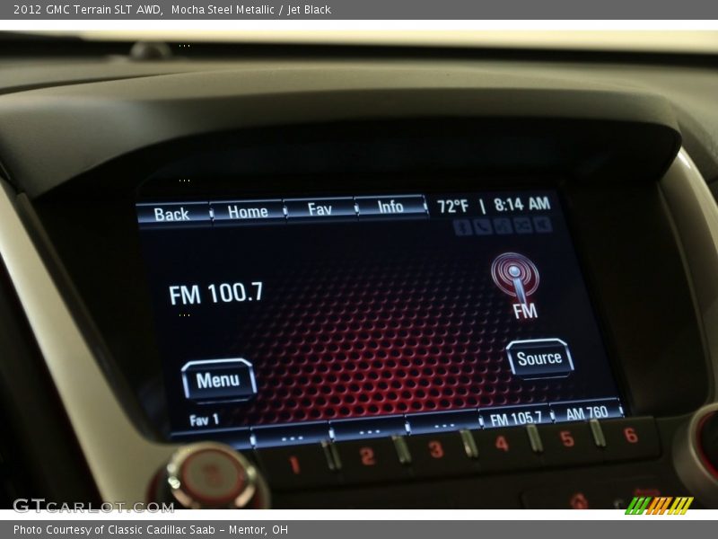 Mocha Steel Metallic / Jet Black 2012 GMC Terrain SLT AWD