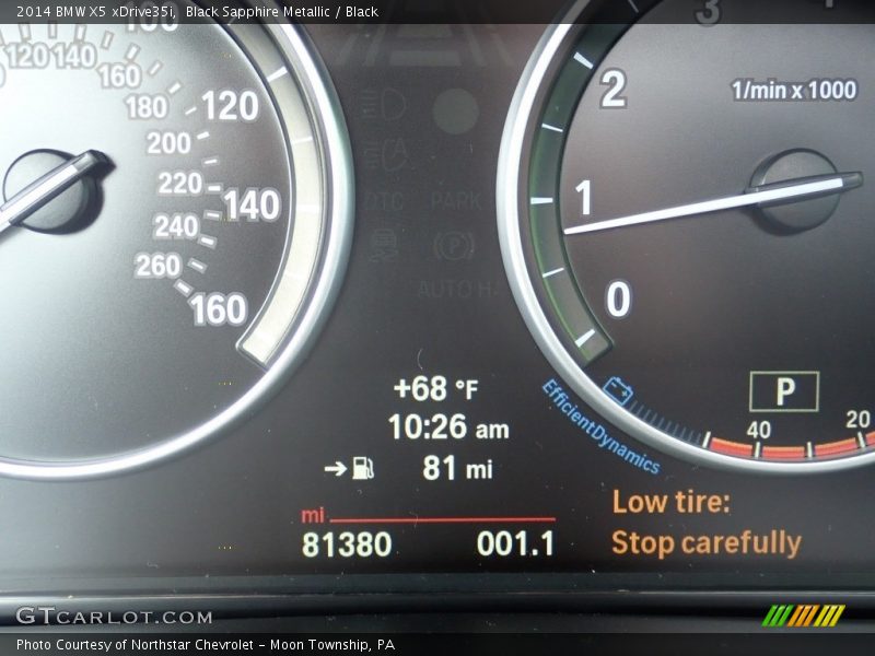 Black Sapphire Metallic / Black 2014 BMW X5 xDrive35i